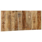 vidaXL Tête de lit 120 cm bois de manguier brut massif
