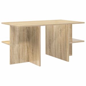 vidaXL Table basse Chêne Sonoma 87 x 50 x 45 cm Bois d’ingénierie