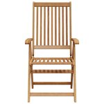 vidaXL Chaises pliables de jardin lot de 6 Bois d'acacia solide