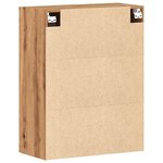 vidaXL Buffet chêne artisanal 69 5x34x90 cm bois d'ingénierie