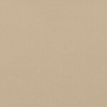 vidaXL Écran de balcon beige 120x700 cm 100  polyester oxford