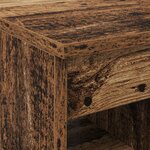 vidaXL Meuble de Salle de Bain In-between Bois ancien 30 x 35 x 50 cm
