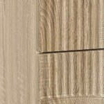 vidaXL Cabinet de chevet Chêne Sonoma 62 x 34 5 x 44 5 cm