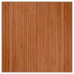 vidaXL Tapis carré marron 100x100 cm bambou