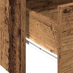 vidaXL Table basse Bois Ancien 102 x 55 x 43 5 cm Bois d'ingénierie