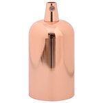 vidaXL Douilles de lampe 2 Pièces bronze or rose E27