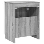 vidaXL Armoire de salle de bain Sonoma gris 54 x 41 x 70 cm