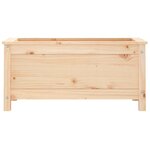 vidaXL Jardinière 82 5x40x39 cm bois de pin massif