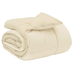 vidaXL Duvet d'hiver 135 x 200 cm Hiver Microfibre (100  polyester)
