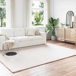vidaXL Tapis en Fourrure Synthétique de Lapin Olite Crème 200 x 280 cm