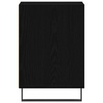 vidaXL Meuble TV Chêne noir 100 x 35 x 55 cm Bois d'ingénierie