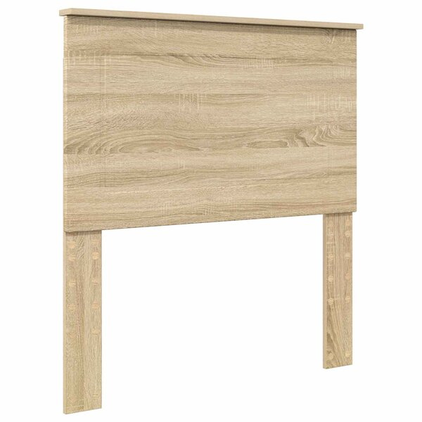 vidaXL Tête de lit Chêne Sonoma 100 cm Bois d'ingénierie