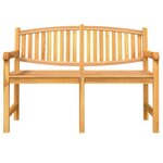 vidaXL Ensemble à manger de jardin 4 Pièces Bois de teck massif