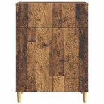 vidaXL Buffet Bois ancien 66 x 34 5 x 90 cm Bois d'ingénierie
