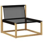 vidaXL Ensemble de canapés d'extérieur 7 pc Blanc et Beige