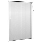 vidaXL Store Vénitien Réglable Noir 213 x 150 cm PVC