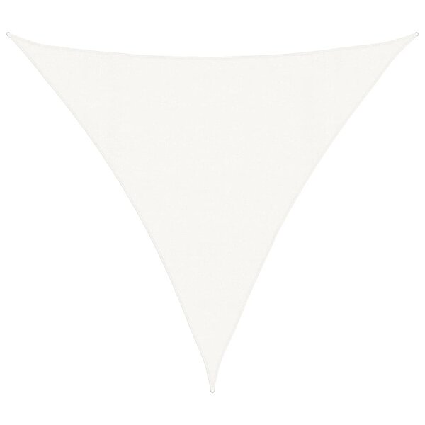 vidaXL Voile d'ombrage 160 g/m² Blanc 4 5x4 5x4 5 m PEHD