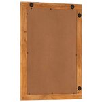 vidaXL Ensemble d'armoires de salle de bain 2 Pièces bois massif d'acacia