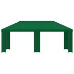 vidaXL Abri de jardin 6 x 3 m Vert Polyester et Acier 190