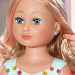 Zapf Creation 835432 - Tête à coiffer Princesse avec maquillage et accessoires