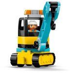 LEGO DUPLO Le chantier et véhicules de construction 3-en-1 10476  84 pièces  3 ans et plus