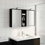 vidaXL Ensemble de Meubles de Salle de Bain 3 Pièces 106 x 16 x 62 5 cm