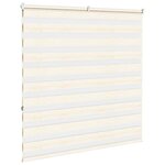 vidaXL Store zèbre beige marbré largeur du tissu 135 9 cm polyester