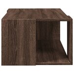 vidaXL Table basse chêne marron 89 5x48x30 cm bois d'ingénierie