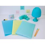 Protège-documents En Polypropylène Semi Rigide Chromaline Pastel 80 Vues - A4 - Bleu Pastel - Exacompta