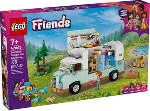 LEGO Friends - Camping-Car de l'Amitié 42663 : Aventure en Plein Air
