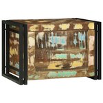 vidaXL Boîte de rangement 60x40x41 cm Bois récupéré