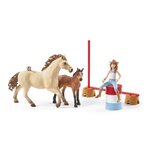 Schleich 72157 - Horse Club Premiers pas au ranch Western