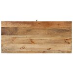 vidaXL Table basse 110x50x40 cm Bois de manguier massif