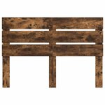 vidaXL Tête de lit Chêne fumé 150 cm Bois d'ingénierie