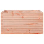 vidaXL Jardinière 90x90x46 cm bois massif de douglas