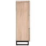 vidaXL Buffet 40x34x110 cm bois de manguier massif