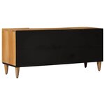 vidaXL Meuble TV Naturel 105 x 33 x 46 cm Bois de mangue massif