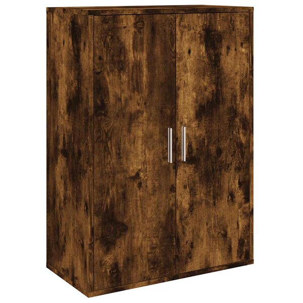 vidaXL Buffet chêne fumé 60x31x84 cm bois d'ingénierie