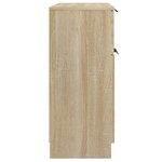 vidaXL Buffet Chêne sonoma 60x30x70 cm Bois d'ingénierie