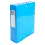 Boîte de classement idérama en carte pelliculée 7/10e - dos 8 cm - couleurs assorties - lot de 6 - exacompta