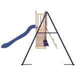 vidaXL Aire de jeux d'extérieur bois de pin massif