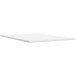 vidaXL Sommier à lattes de lit avec matelas Noir 140x200 cm Tissu