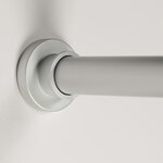 Sealskin Tringle de rideau de douche d'angle 90x90 cm Gris mat