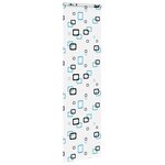 vidaXL Store enrouleur de douche avec cassette largeur du tissu 66 cm