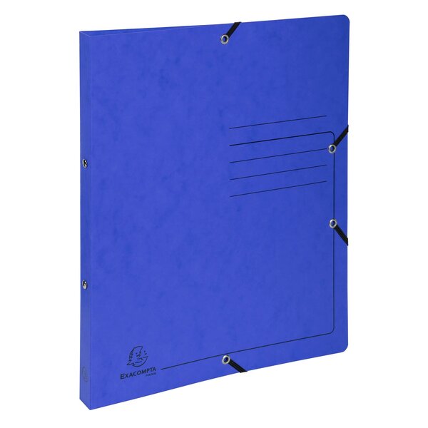 Classeur 2 Anneaux 15mm Carte Lustrée Imprimée - A4 - Couleurs Assorties - Exacompta