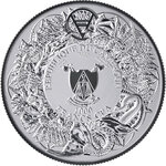 Monnaie UTOPIEC Slavic Bestiary 2 Oz Argent 1000 Francs Cameroon 2026 (PRÉCOMMANDE)