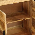vidaXL Buffet Bois de manguier massif 150x40x80 cm