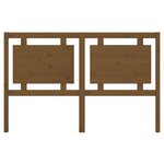 vidaXL Tête de lit Marron miel 155 5x4x100 cm Bois massif de pin