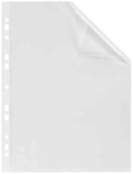 Boite de 100 Pochettes perforées format A4 PP 0 05mm Lisse OXFORD