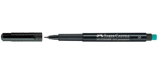 Marqueur CD/DVD MULTIMARK permanent S  noir FABER-CASTELL